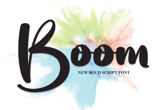 Boom: A Script Font for Crafters That Delivers Maximum Style