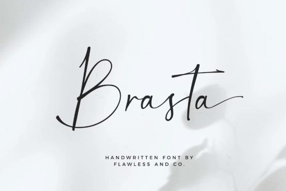 Brasta: A Premium Script Font for Building a Trustworthy Brand