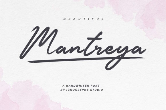 Bring Charm to Your Creations with Mantreya Font