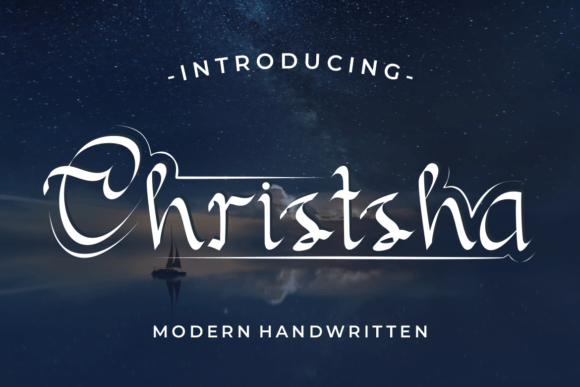 Christsha: A Handwritten Font with Digital Charm
