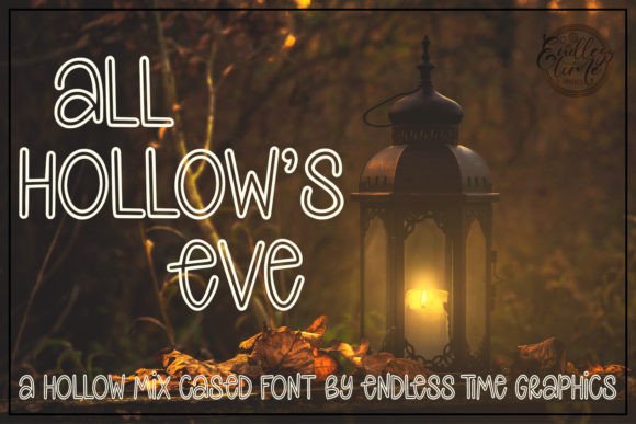 Discover All Hollows Eve: A Charming Handwritten Font for Crafters