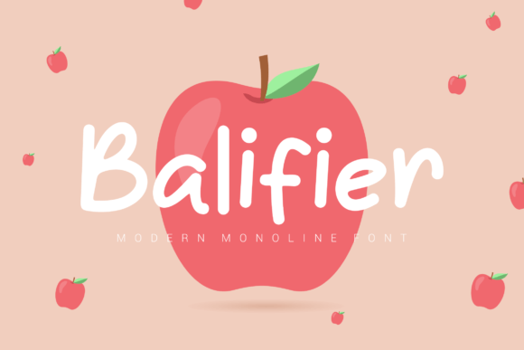 Discover Balifier: A Handwritten Font for Editorial Elegance
