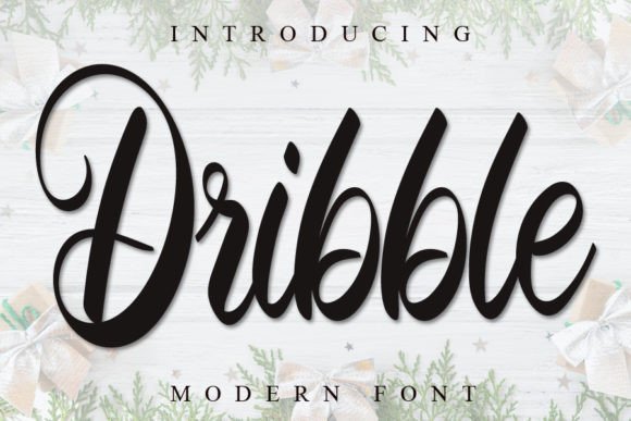 Enhance Your Web Design with Dribble: A Playful Script Font