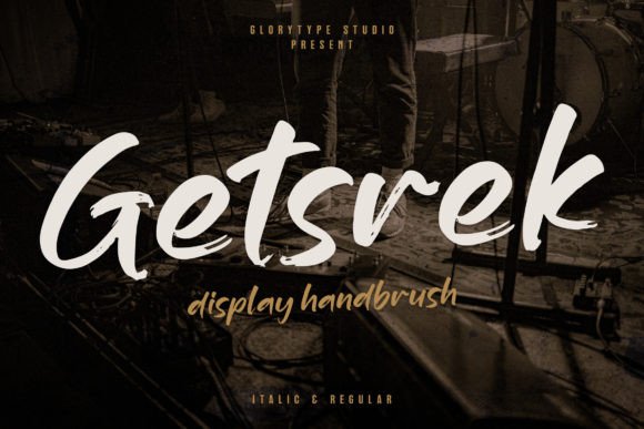 Getsrek: The Handwritten Font for Editorial Character