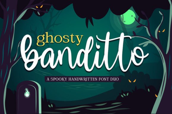 Ghosty Banditto: A Digital-First Font Duo for Engaging Web Typography