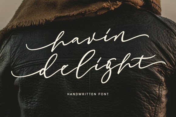 Havin Delight: A Handwritten Font for Digital Expression