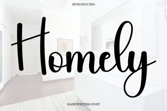 Homely Handwritten Font: A Luxury Spark for Small Business Brands
