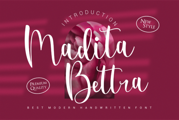 Madita Bettra: A Handwritten Font for Editorial Charm