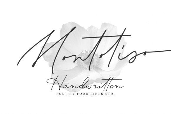 Montoliso: A Versatile Handwritten Font for Everyday Branding