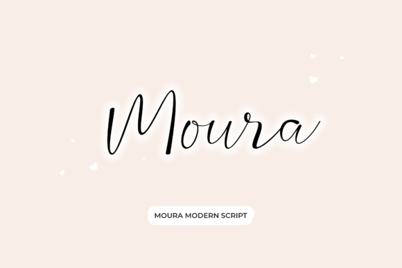 Moura: A Light Handwritten Font for Elegant Branding