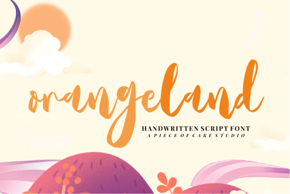 Orangeland Font: Testing a Bold Script for Digital Brands