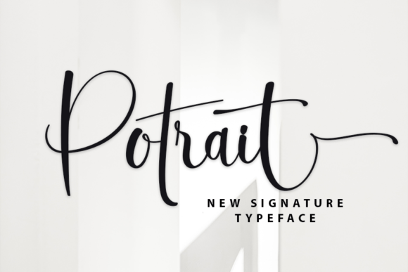 Potrait: The Script Font That Made Our Campaign Message Click