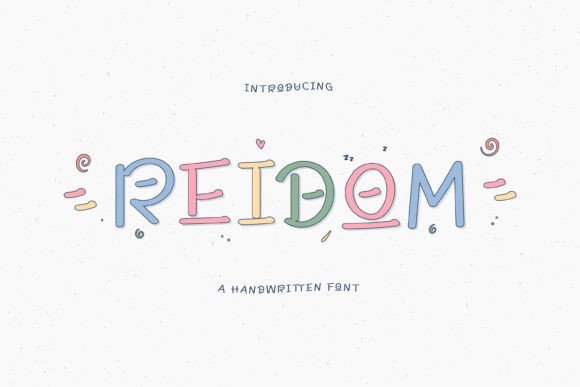 Reidom: A Whimsical Handwritten Font for Editorial Charm