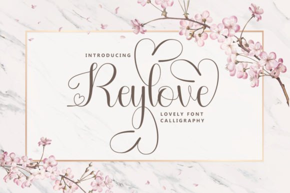Reylove Font: A Detailed Script for Romantic Branding