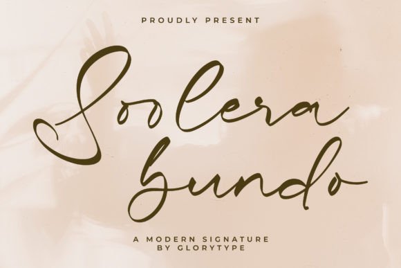 Soolera Bundo: An Editorial Font for a More Connected Reading Experience
