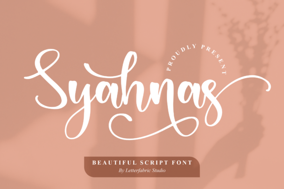 Syahnas: The Font That Brings Handmade Dreams to Life