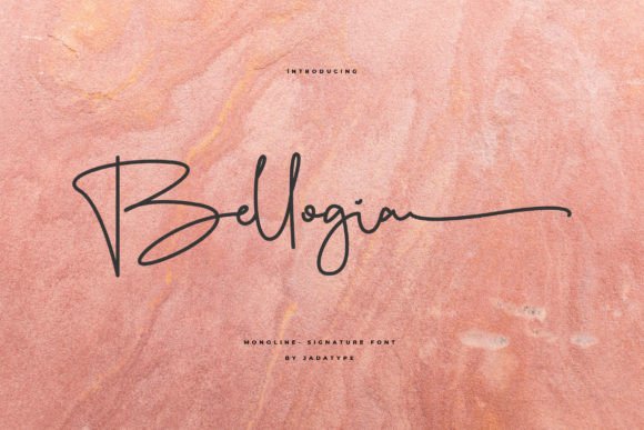 Testing Bellogia: A Designer's Review of This Natural Script Font