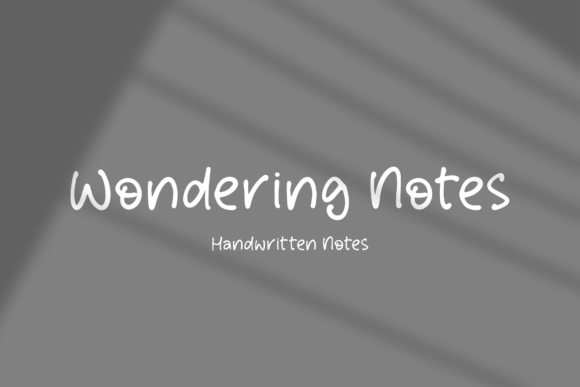 The Wondering Notes Font: My Secret for a Cohesive Brand Look