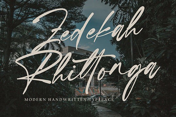 Zadekah Rhittonga: A Font for Editorial Personality